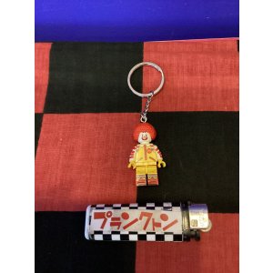 画像: LEGO風ブロック　キャラクターキーホルダー(マクドナルド　ドナルド)