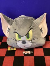 画像: トムとジェリー　フェイスクッション　（トム）