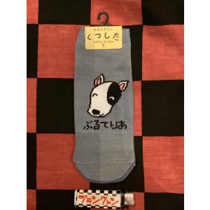 画像: おえかきさんシリーズ　レディース靴下（ぶるてりあさん) 