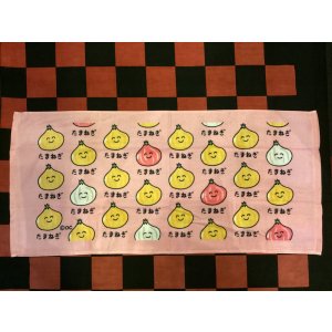 画像: フェイスタオル（おえかきさん/たまねぎさん）