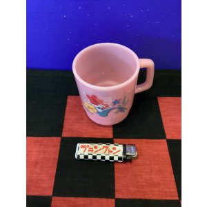 画像: ディズニープリンセス　　プラスティックマグカップ　（アリエル/ピンク）