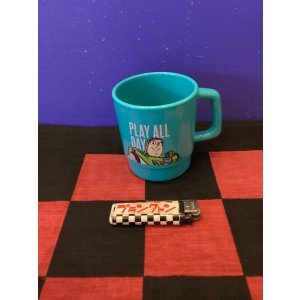 画像: トイストーリー　プラスティックマグカップ　（バズ/ブルー）