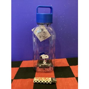 画像: スヌーピー　ドリンクボトル(L) （クリア/ブルー)
