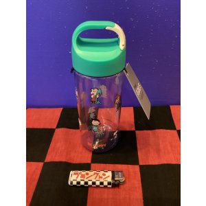 画像: スヌーピー　ドリンクボトル　カラビナフック付き（グリーン/フレンズ）