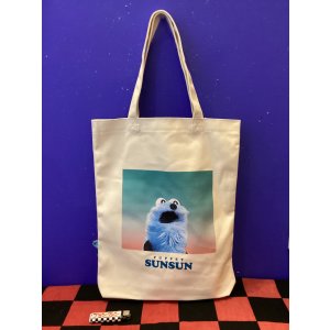 画像: パペットスンスン　ぴょこっとトートバッグ(スカイ)