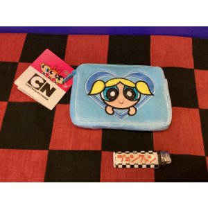 画像: パワーパフガールズ　ミニティッシュポーチ付きパスケース(バブルス)
