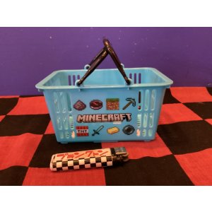 画像: マインクラフト　ミニキャラバスケット　 (ブルー)