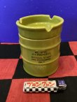 画像3: ドラム缶アッシュトレイ　陶器灰皿（USアーミー/ARMY/イエローグリーン）