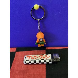 画像: LEGO風ブロック キャラクターキーホルダー(ケニー)