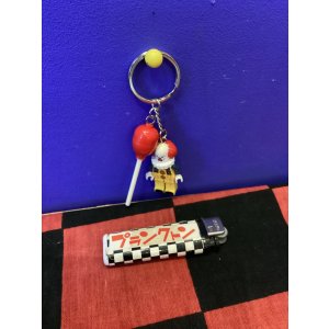 画像: LEGO風ブロック　キャラクターキーホルダー(IT ピエロ風船)