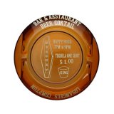 画像: MERCURY アメリカンビンテージ　ガラストレイ(アンバーBEER COCKTAIL)