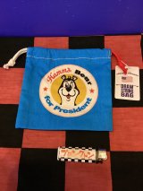 画像: ハムズベア　マチ付き巾着　（ブルー）