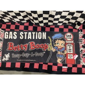 画像: コットンキッチンマット （ベティブープ/ブラック）