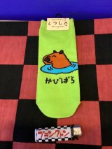 画像: おえかきさんシリーズ　レディース靴下（かぴばら) 