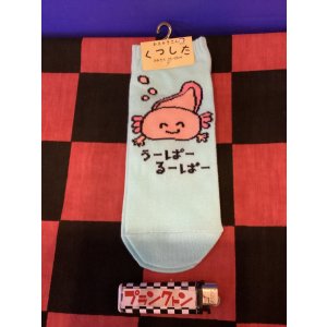 画像: おえかきさんシリーズ　レディース靴下（うーぱーるーぱー) 