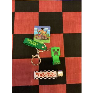 画像: マインクラフト マスコットキーホルダー (クリーパー)