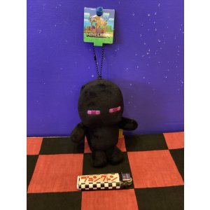画像: マインクラフト コレクションぬいぐるみキーホルダー (エンダーマン)