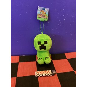 画像: マインクラフト コレクションぬいぐるみキーホルダー (クリーパー)