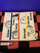 画像: スヌーピー　ミニタオル　(ウッドストック付き/アイボリー)