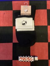 画像: スヌーピー　レディース靴下（レイヤーソックス/ブラック/ジョークール)24