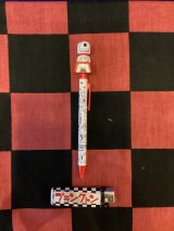 画像: スヌーピー　アクションボールペン（ハウス／本体赤/インク黒）