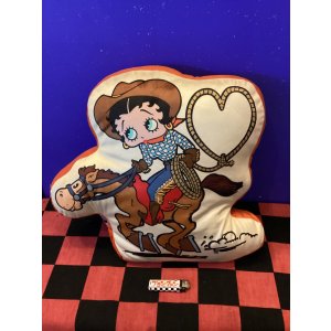 画像: ダイカットクッション(ベティー/カウガール)