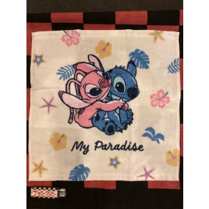 画像: スティッチ　ハンドタオル（マイパラダイス）