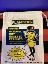 画像: ミスターピーナッツ　特大巾着　