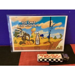 画像: ルーニーテューンズ　ポストカード （ロードランナー＆コヨーテ）