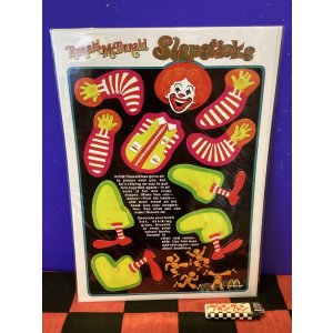 画像: マクドナルド　キャラクターポスター　（バラバラ）