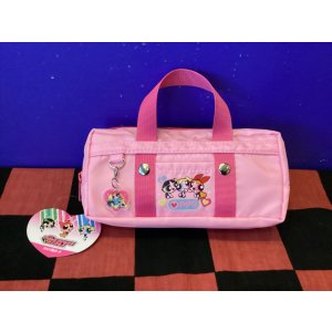 画像: パワーパフガールズ スクバ風ポーチ (ピンク)