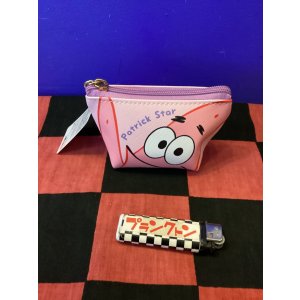 画像: スポンジボブ　三角ミニポーチ（パトリック）