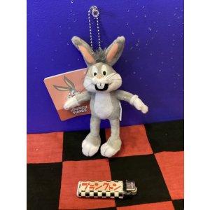 画像: ルーニーテューンズ　ぬいぐるみボールチェーン（バッグスバニー　バックスバニー)