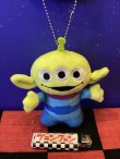画像2: トイストーリー　ぬいぐるみ　ボールチェーンマスコット　プチポップ（エイリアン）