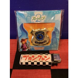 画像: ズートピア2 ピンバッチ (警察官バッチ)