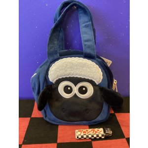 画像: ひつじのショーン ぬいぐるみバッグ (ネイビー/ベビーショーン)