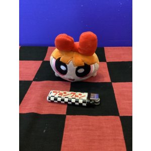 画像: パワーパフガールズ　ぬいぐるみマスコットキーホルダー(空飛ブロッサム)