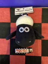 画像: ひつじのショーン　カラビナ付きぬいぐるみファスナーマスコット（ショーン）