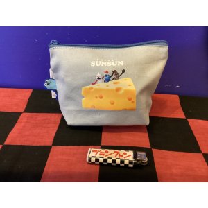 画像: パペットスンスン　ひょこっとポーチ　（チーズ）