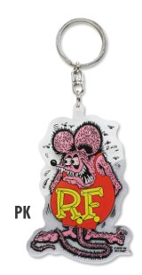 画像: ラットフィンク　クリアキーリング　（ピンク）