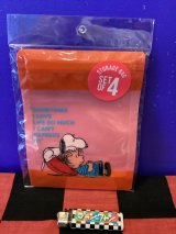 画像: スヌーピー　ストレージバッグ(オレンジ　スヌーピー＆ライナス)