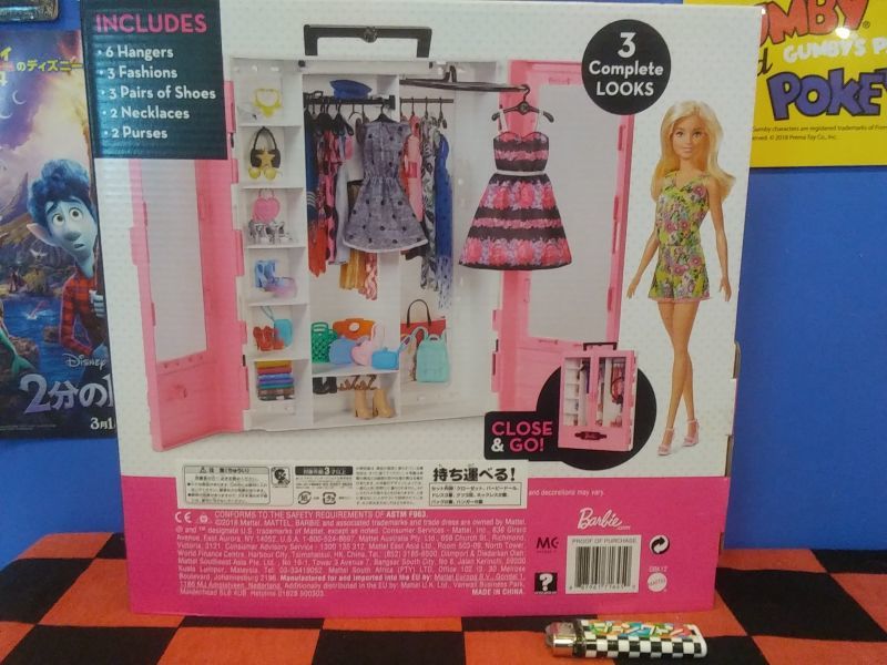画像3: バービー人形　バービーとピンクなクローゼット　ドール&ファッションセット