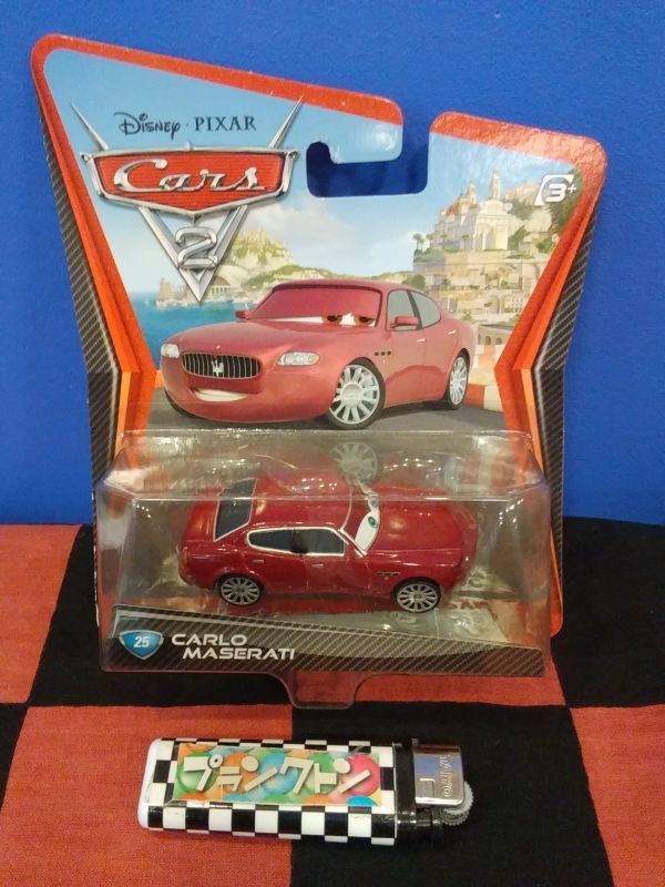カーズ2 キャラクターカーコレクション アソート Carlo Maserati ミニカー プランクトン