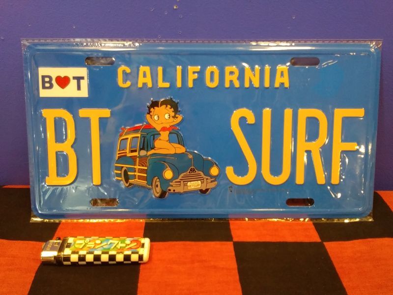 画像1: CMプレート　ベティ（BT SURF）