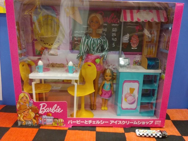 バービー人形 バービーとチェルシーアイスクリームショップ - プランクトン