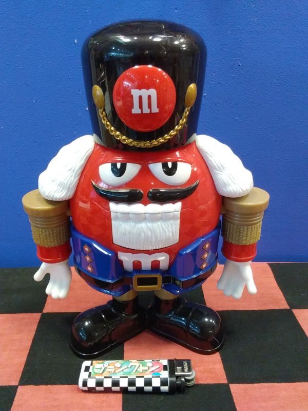 画像1: m&m's　デッドストック品　ディスペンサー（くるみ割り人形/レッド）