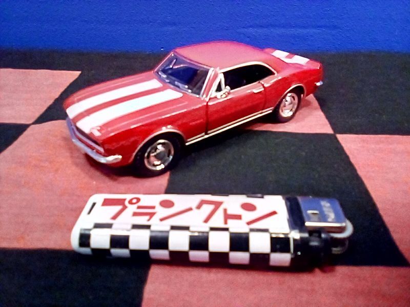 画像1: ダイキャストミニカー（シボレーカマロ Z/28 (1967)/レッド)