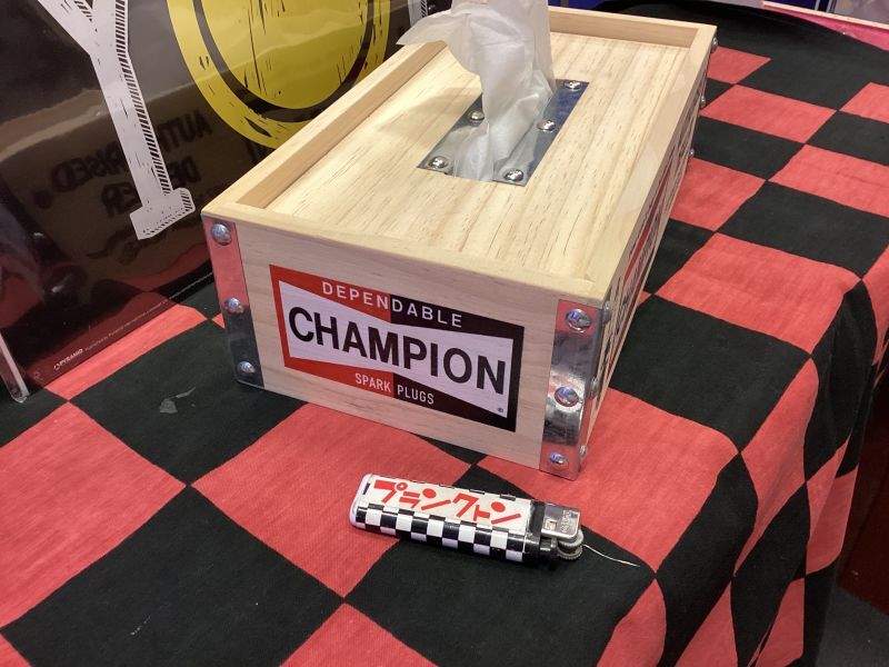 画像2: ウッドティッシュボックス(CHAMPION)