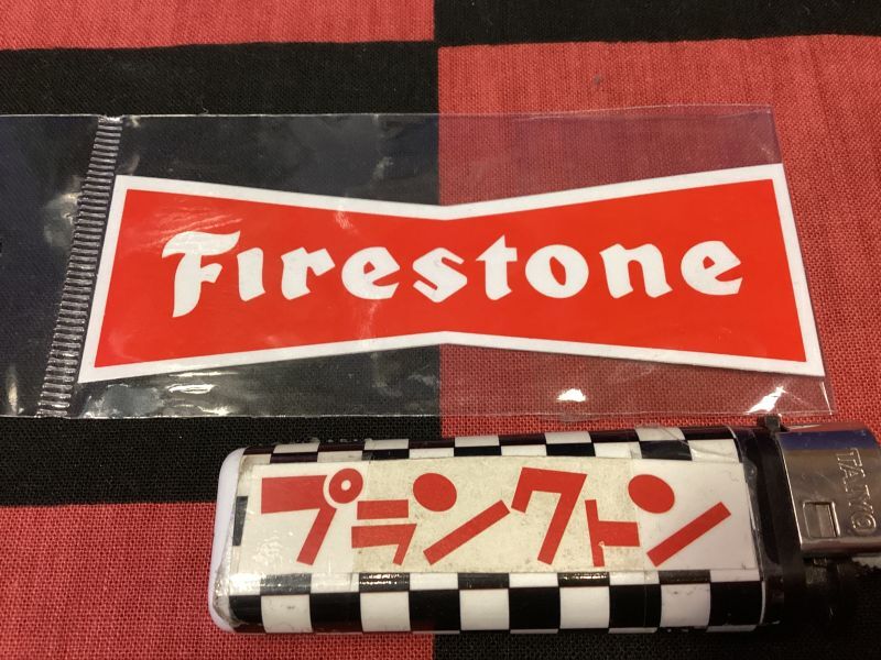 画像1: アメリカン　レーシング　ステッカー(Firestone/ファイアストーン/ロゴ)