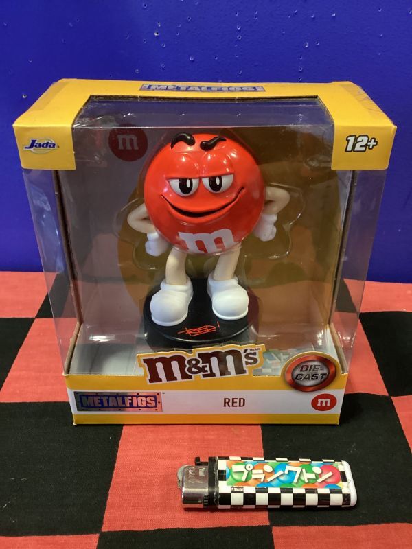 画像1: m&m's　ダイキャストメタリックフィギュア(レッド)